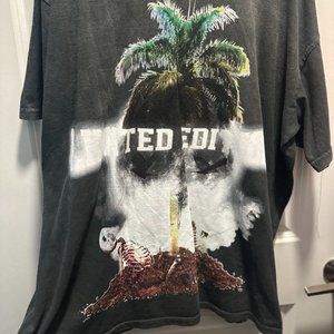 Grey Graphic T Shirt